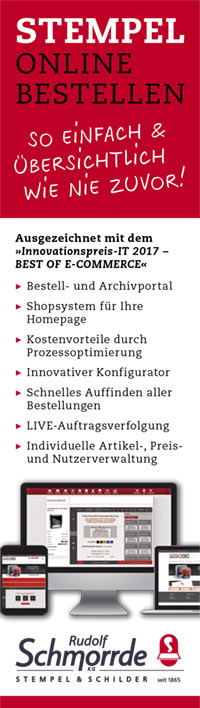 Stempel online bestellen - so einfach und übersichtlich wie nie zuvor!