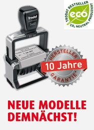 Neue Modelle der Serie Trodat Professional 4.0 folgen demnächst.